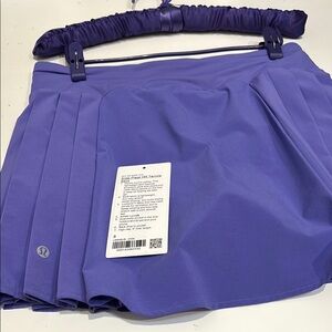 Lululemon Athletica Side-Pleat Tennis Skirt in Purple